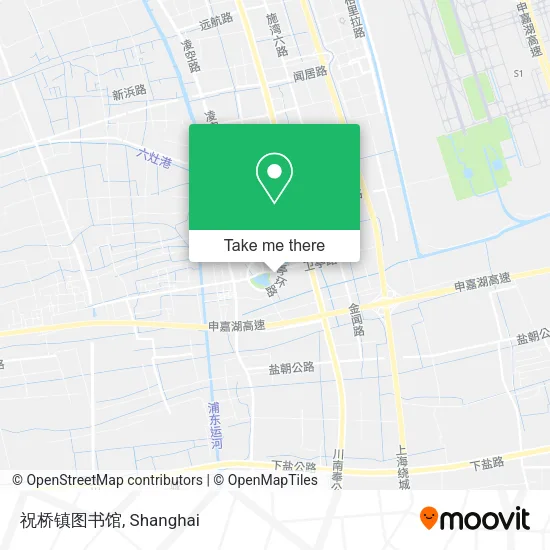 祝桥镇图书馆 map