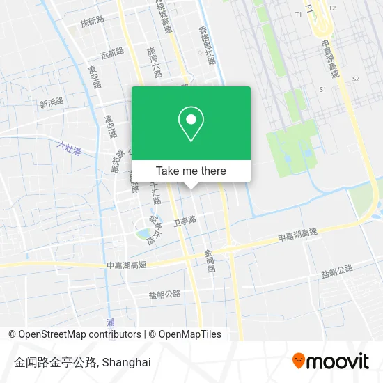 金闻路金亭公路 map