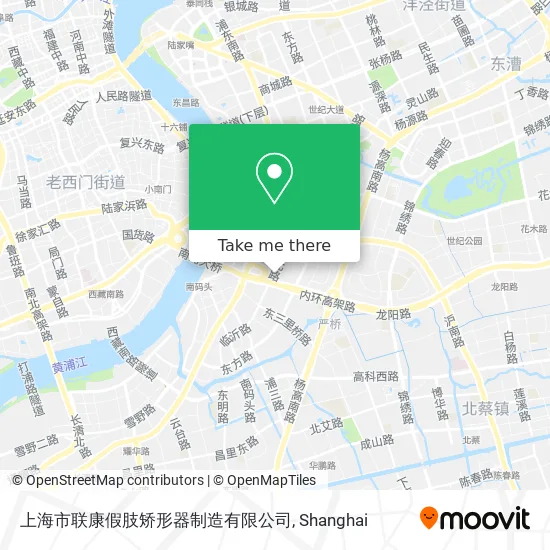 上海市联康假肢矫形器制造有限公司 map