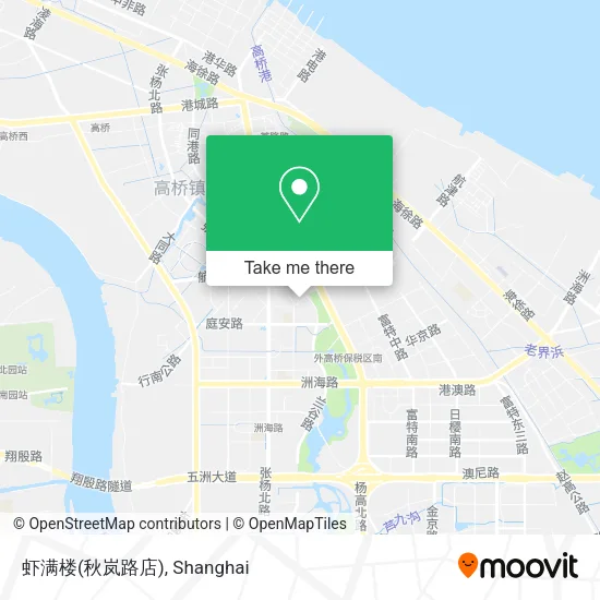 虾满楼(秋岚路店) map