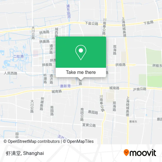 虾满堂 map