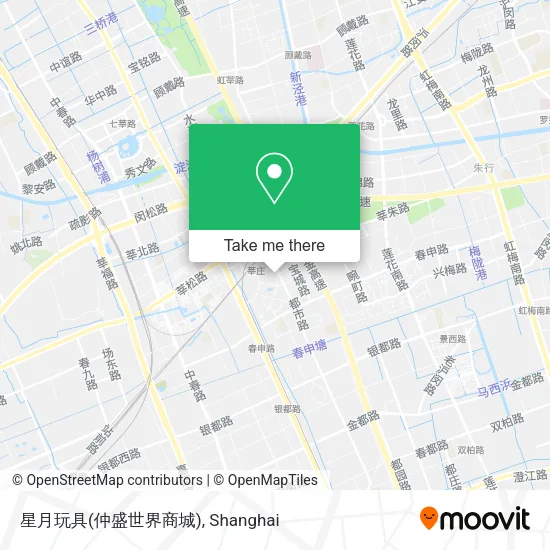 星月玩具(仲盛世界商城) map
