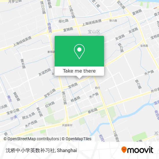沈桥中小学英数补习社 map