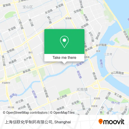 上海信联化学制药有限公司 map