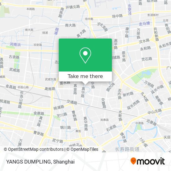 YANGS DUMPLING map