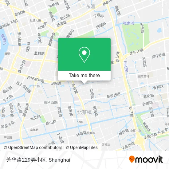 芳华路229弄小区 map