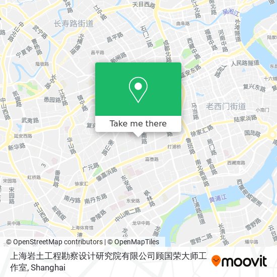 上海岩土工程勘察设计研究院有限公司顾国荣大师工作室 map