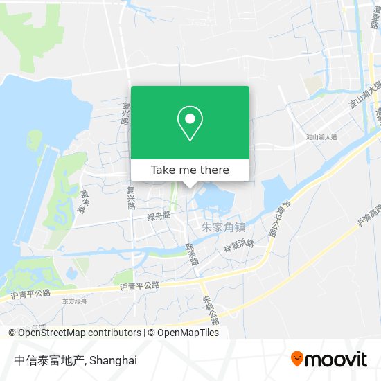 中信泰富地产 map