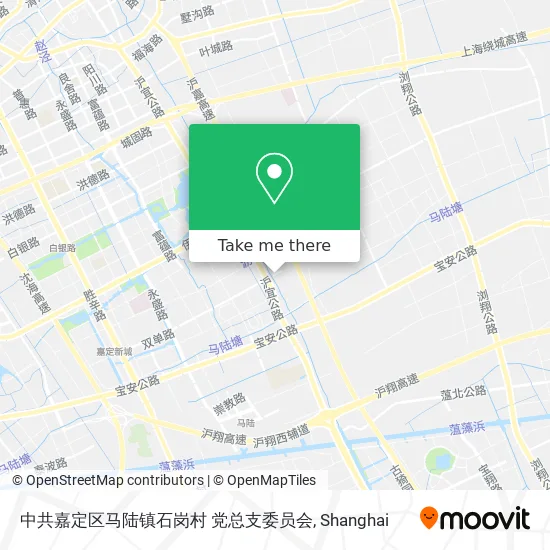 中共嘉定区马陆镇石岗村 党总支委员会 map