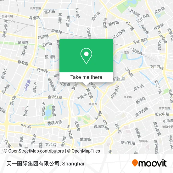 天一国际集团有限公司 map