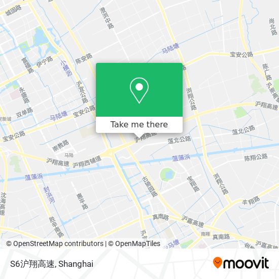 S6沪翔高速 map