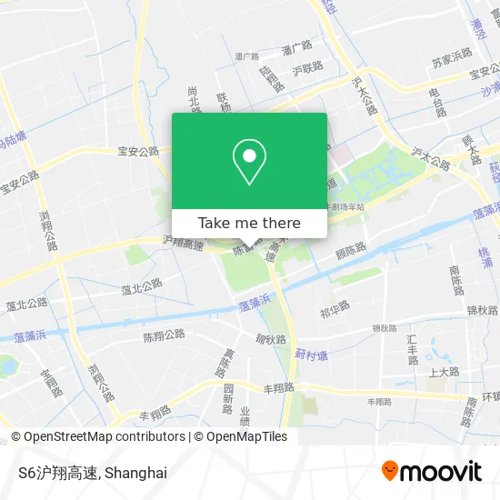 S6沪翔高速 map