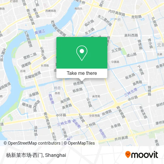 杨新菜市场-西门 map