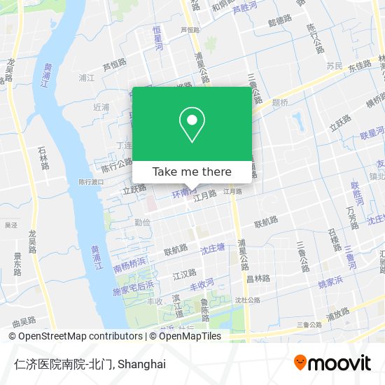 仁济医院南院-北门 map