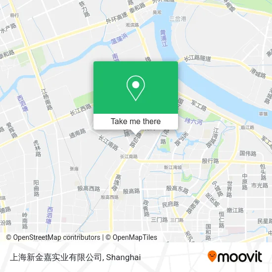 上海新金嘉实业有限公司 map