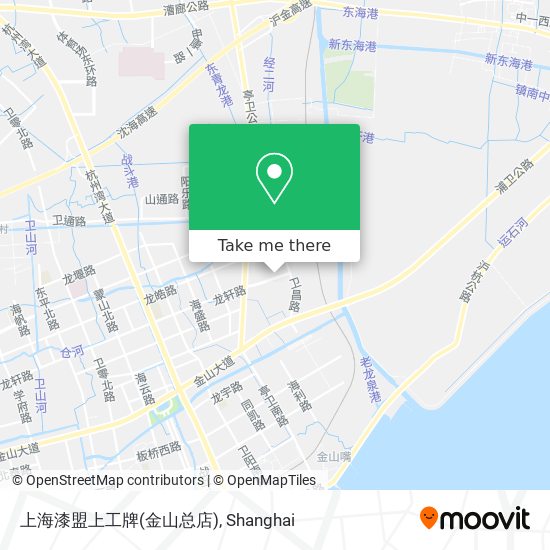 上海漆盟上工牌(金山总店) map