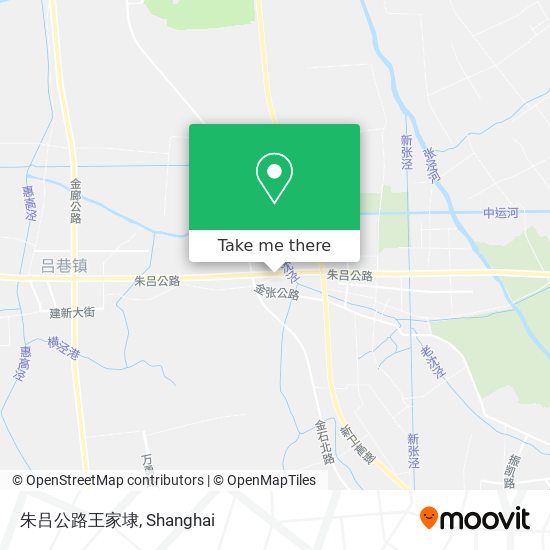 朱吕公路王家埭 map