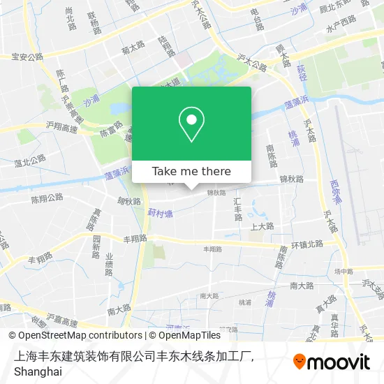 上海丰东建筑装饰有限公司丰东木线条加工厂 map