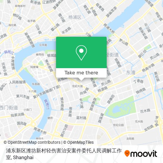 浦东新区潍坊新村轻伤害治安案件委托人民调解工作室 map
