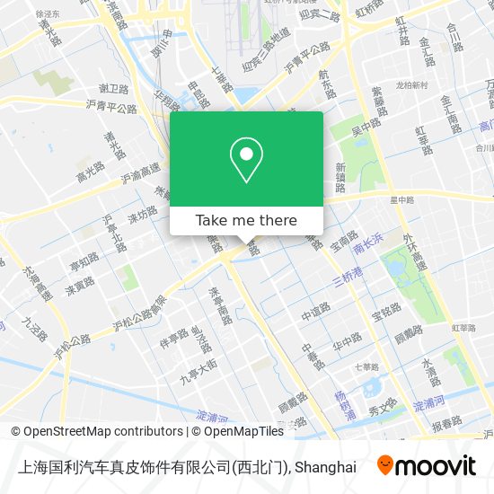 上海国利汽车真皮饰件有限公司(西北门) map