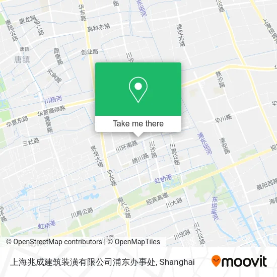 上海兆成建筑装潢有限公司浦东办事处 map