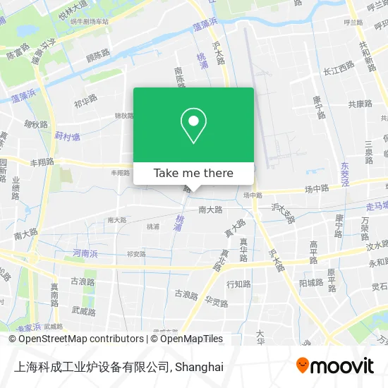上海科成工业炉设备有限公司 map