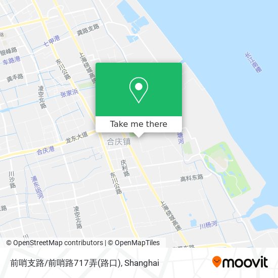 前哨支路/前哨路717弄(路口) map