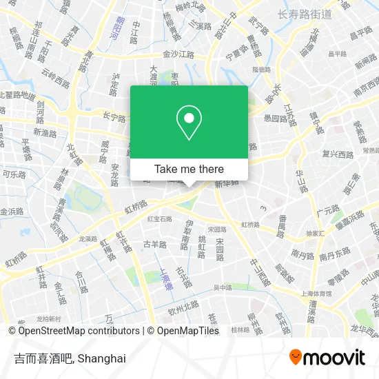 吉而喜酒吧 map