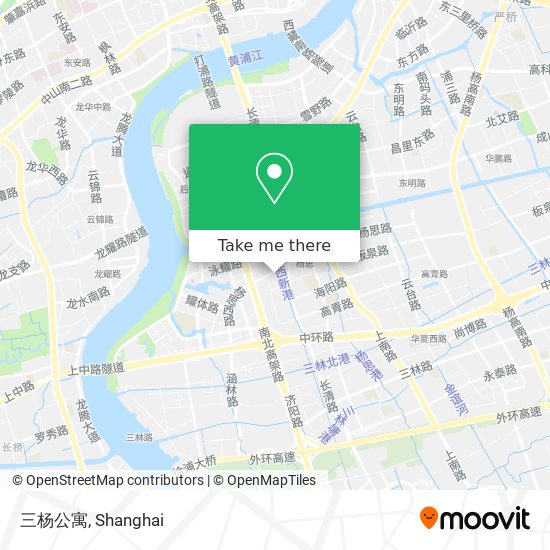 三杨公寓 map