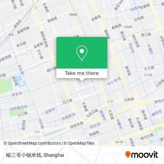 楊三哥小锅米线 map