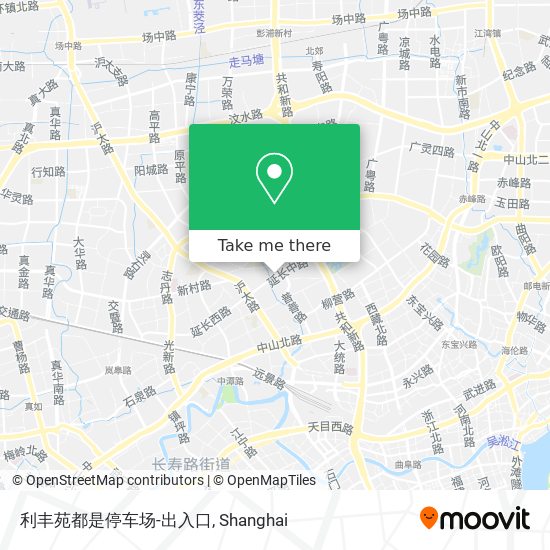 利丰苑都是停车场-出入口 map