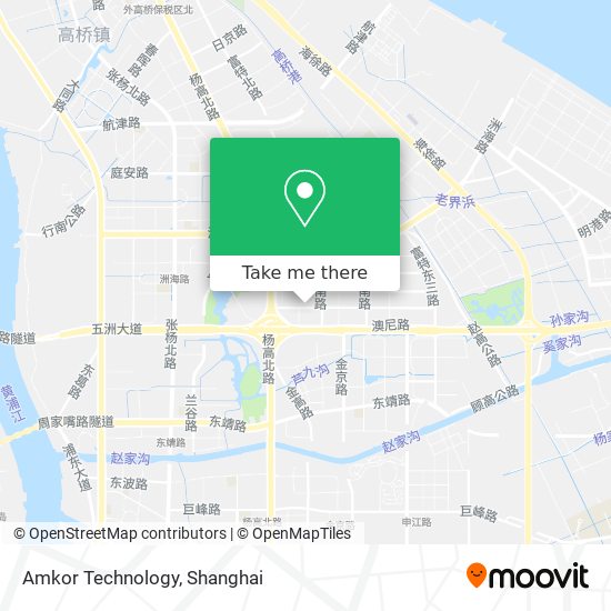 Amkor Technology map