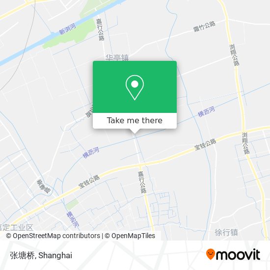 张塘桥 map