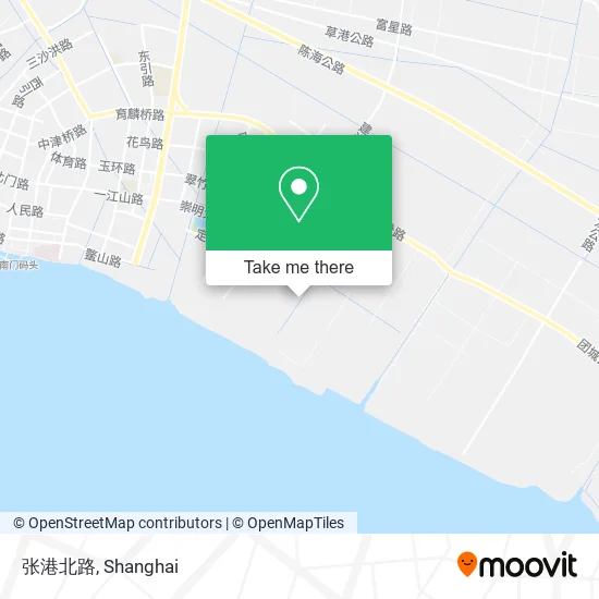 张港北路 map