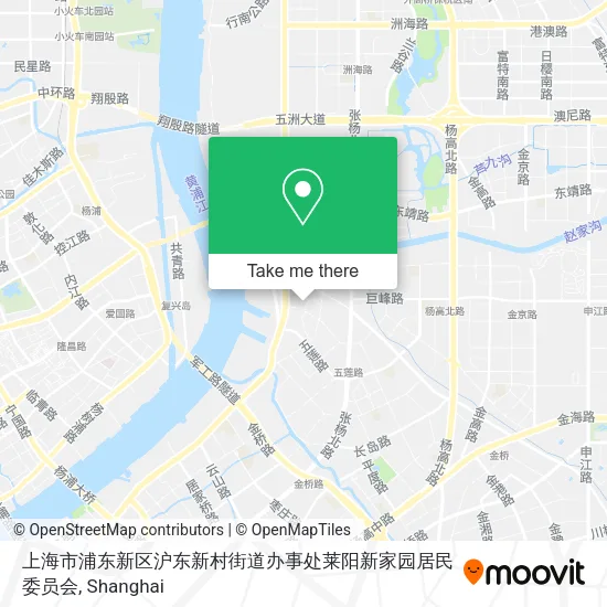 上海市浦东新区沪东新村街道办事处莱阳新家园居民委员会 map