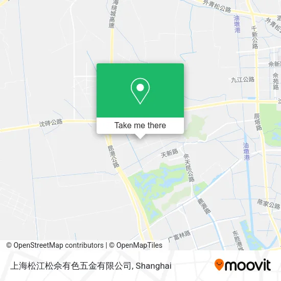 上海松江松佘有色五金有限公司 map