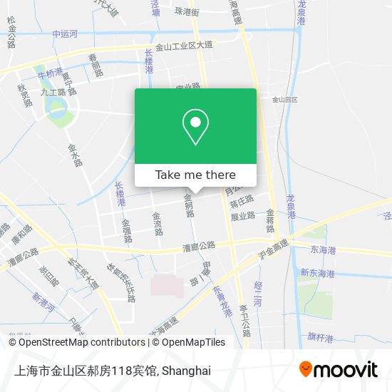上海市金山区郝房118宾馆 map