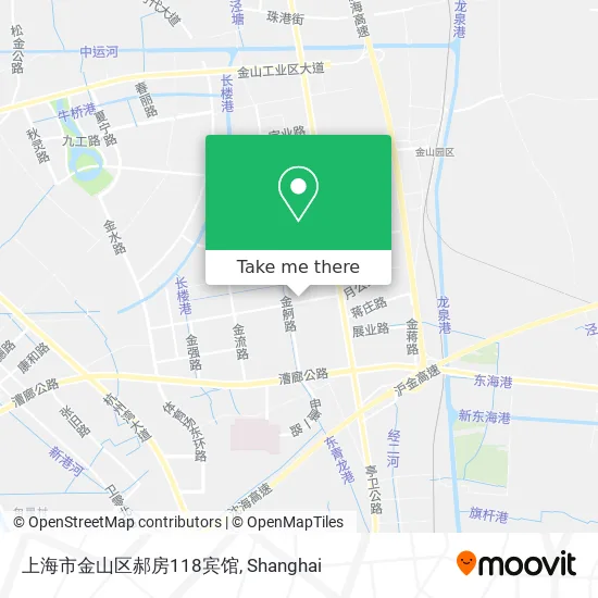 上海市金山区郝房118宾馆 map