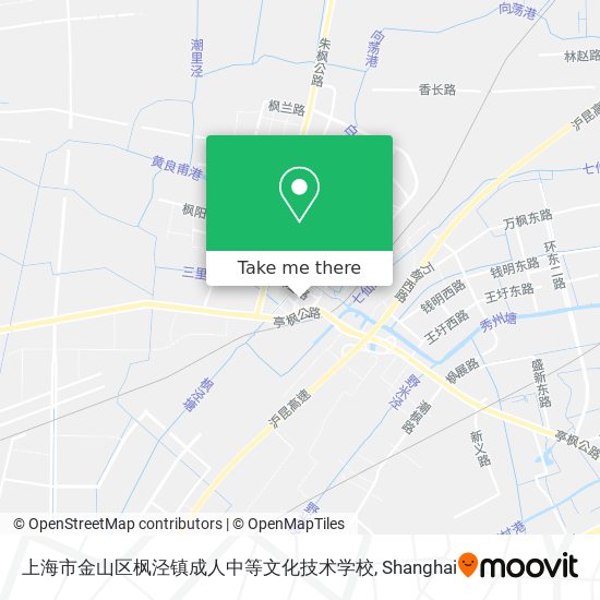 上海市金山区枫泾镇成人中等文化技术学校 map