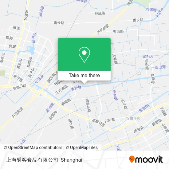 上海爵客食品有限公司 map