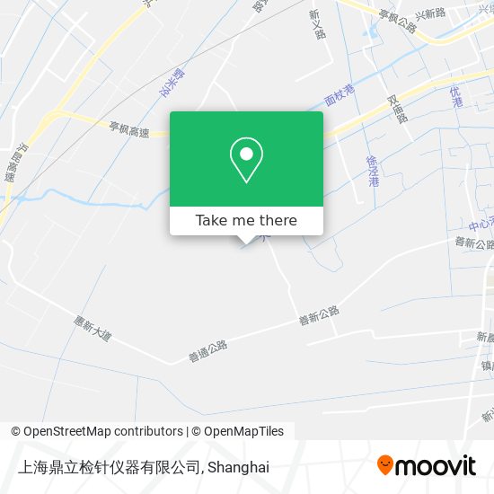 上海鼎立检针仪器有限公司 map