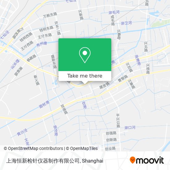 上海恒新检针仪器制作有限公司 map