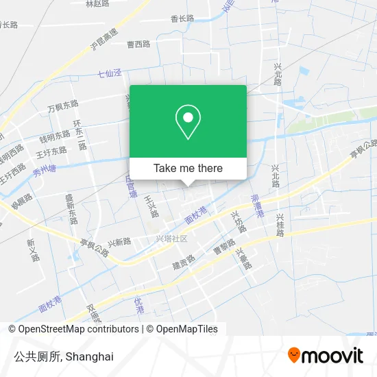 公共厕所 map