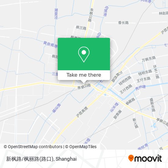 新枫路/枫丽路(路口) map
