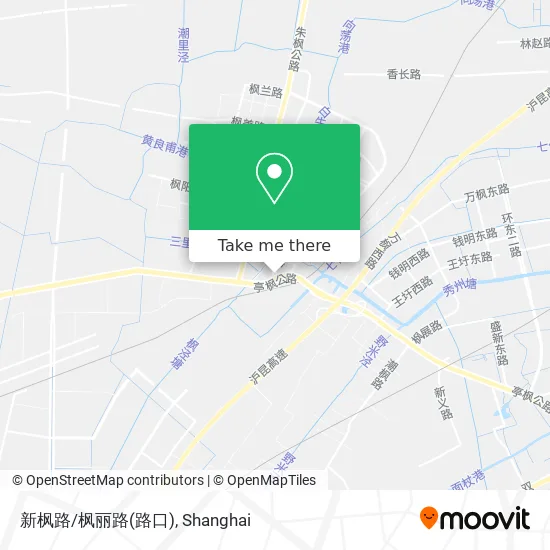 新枫路/枫丽路(路口) map