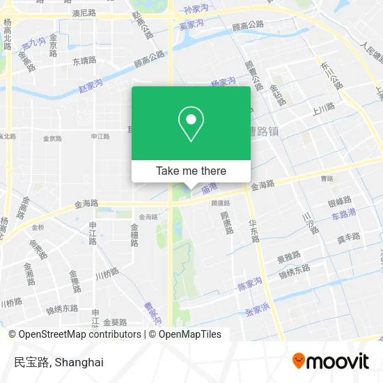 民宝路 map