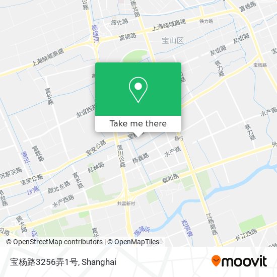 宝杨路3256弄1号 map