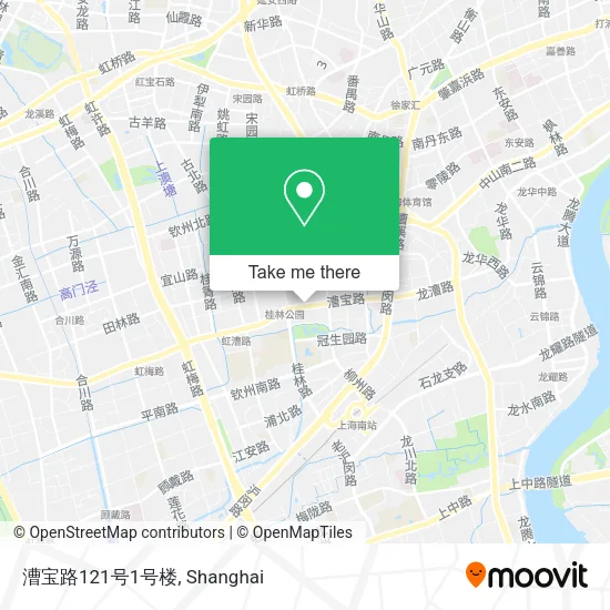 漕宝路121号1号楼 map
