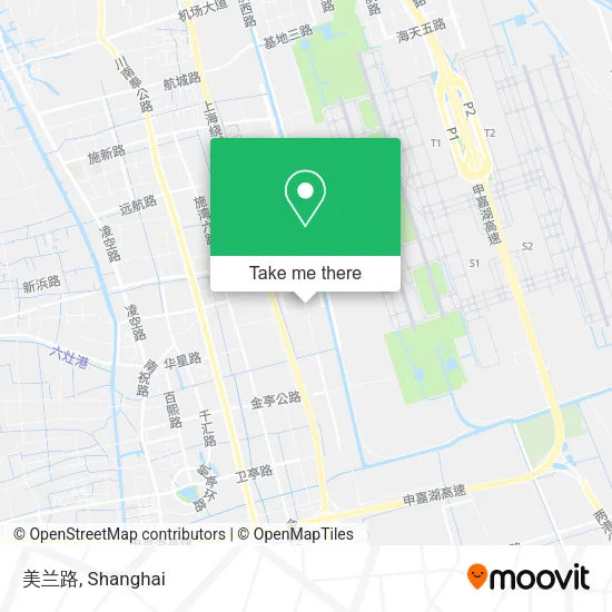 美兰路 map