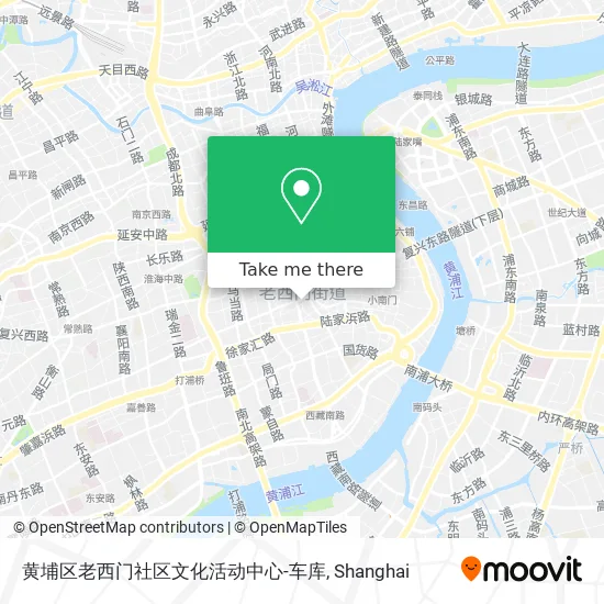 黄埔区老西门社区文化活动中心-车库 map